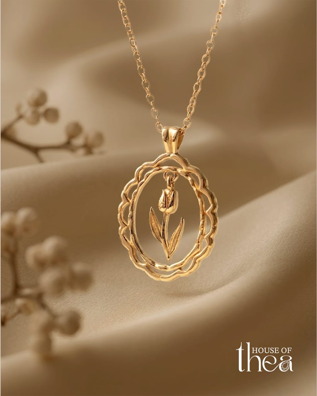 One of House of Thea's handcrafted pieces